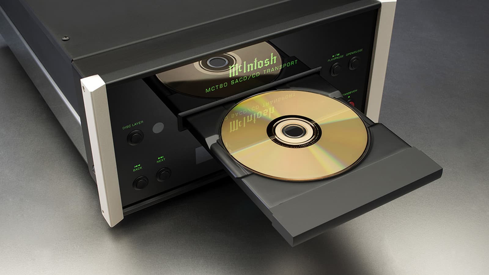 McIntosh MCT80 stereo SACD/CD transport best of high end